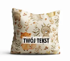 poduszka-dziecieca-z-twoim-napisem-pd42-lesne-zwierzatka