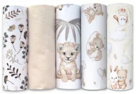 pielucha-pieluszka-flanelowa-5-pak-zestaw-5-sztuk-kolorowe-grube-z-flaneli