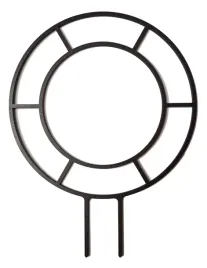 podporka-do-kwiatow-pergola-drabinka-do-roslin-kolo-obrecz-33cm-wz7-czarna