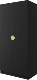 szafa-uchylna-kami-100-czarna-uchwyt-zloty