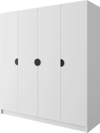 szafa-uchylna-kami-200-biala-uchwyt-czarny