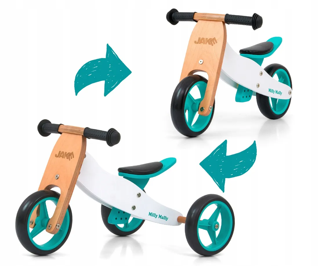 milly-mally-pojazd-jake-classic-mint-stan-nowy