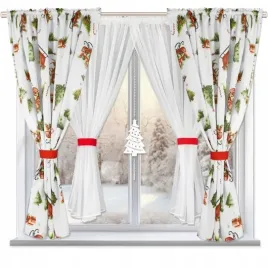 firanka-zaslony-swiateczne-azurowa-zawieszka-sanie-renifery-komplet-150x400