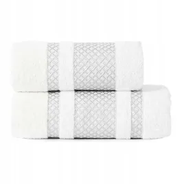 recznik-bawelniany-70x140-cm-450g-m-bialy-ze-srebrna-bordiura