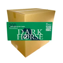 50-x-dark-horse-menthol-200-szt-gilzy-papierosowe-mietowe-biale-tutki-8mm