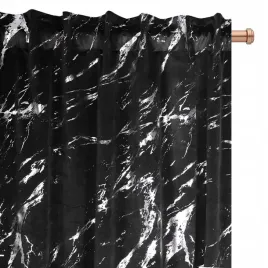 zaslona-welurowa-250x140cm-srebrny-marmurek-tasma-wave-czarna