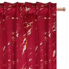 zaslona-welurowa-250x140cm-zloty-marmurkiem-tasma-wave-ciemnoczerwona