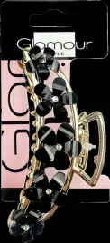 glamour-klips-klamra-do-wlosow-metalowa-zlota-z-czarnymi-kwiatami