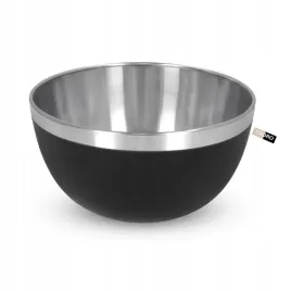miska-kuchenna-stalowa-15-cm-czarna-elegancka-na-owoce-chipsy-przekaski