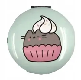 lusterko-skladane-kot-pusheen-zielone