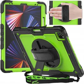 etui-do-ipad-air-5-4-10-9-pro-11-z-paskiem-na-ramie-zielone
