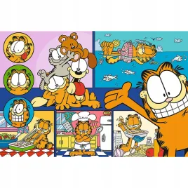 puzzle-100-ukladanka-dla-dzieci-kot-garfield-pies-odie-komiks-film-5-trefl