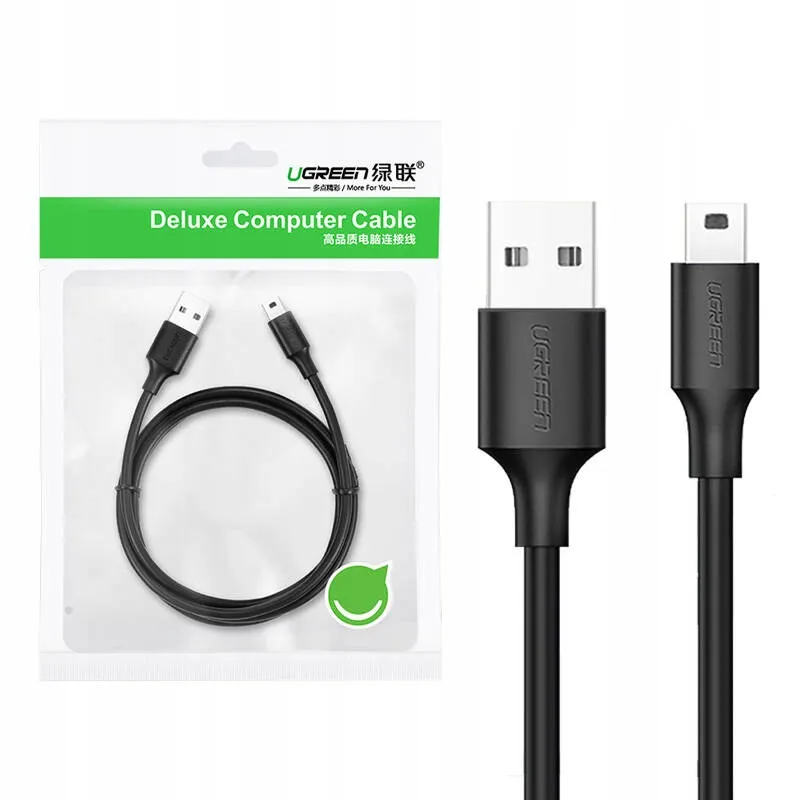 kabel-usb-do-mini-usb-ugreen-us132-0-25m-czarny-stan-nowy
