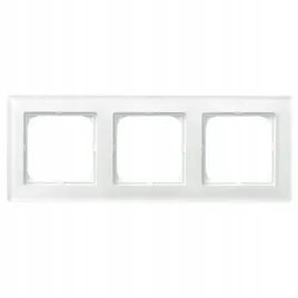 ospel-sonata-prestige-ramka-potrojna-3x-biale-szklo-6mm-r-3rg-31