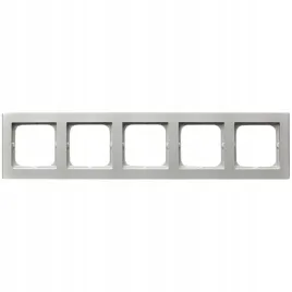 ospel-sonata-ramka-pieciokrotna-5x-kolor-srebro-mat-podtynkowy-r-5r-38