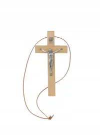 krzyz-drewniany-z-figurka-jezus-bierzmowanie-sakrament-maly-18x9cm-rzemyk