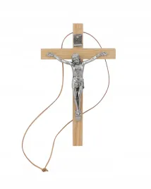 krzyz-drewniany-z-figurka-jezus-bierzmowanie-sakrament-duzy-25x15cm-rzemyk