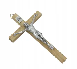 drewniany-piekny-krzyz-debowy-pasyjka-15cm-x-25cm-wiszacy-z-uchwytem-sciane