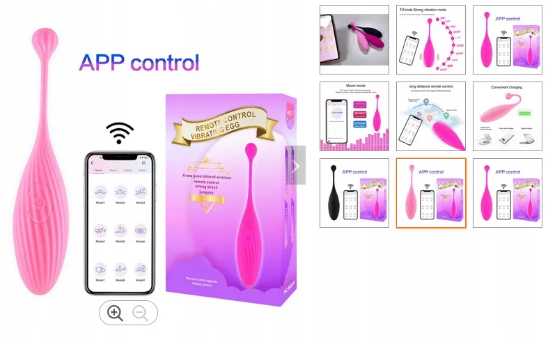 wibrator-jajeczko-masazer-bluetooth-app-czarny-stan-nowy