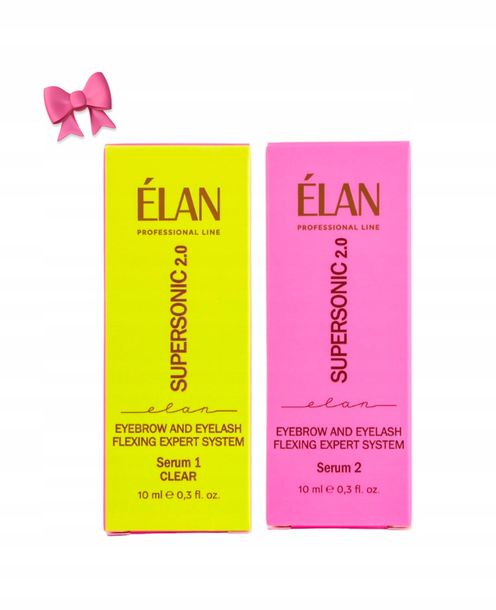 ELAN SUPERSONIC 2.0: Serum 2 + ELAN SUPERSONIC 2.0: Serum 1 (CLEAR)