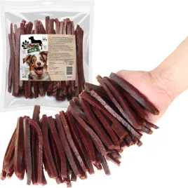 przysmak-przekaska-dla-psa-miekkie-paski-z-wolowiny-95percent-mr-pretzel-500g