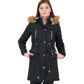 plaszcz-damski-dewberry-cremona-parka-granatowy-z-kapturem