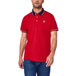 koszulka-meska-schott-harbour-bawelniana-polo-czerwona