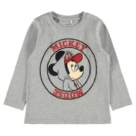 koszulka-chlopieca-name-it-mickey-z-dlugim-rekawem-bawelniana-brazowa