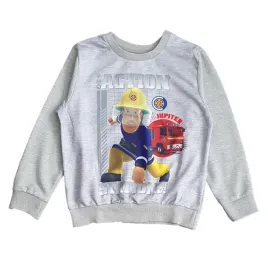 bluza-chlopieca-strazak-sam-szara-z-nadrukiem