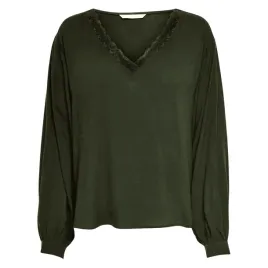 bluzka-damska-only-jasmine-dekolt-w-serek-khaki