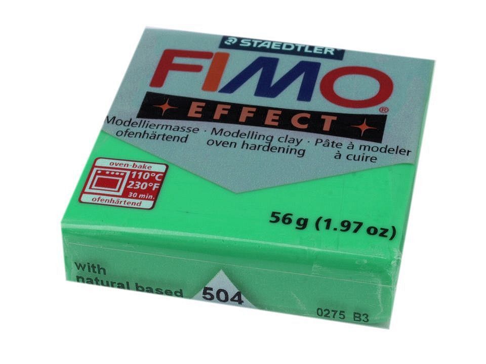 Modelina Polimerowa Fimo Effect Nr 504 Seledynowy Erli Pl