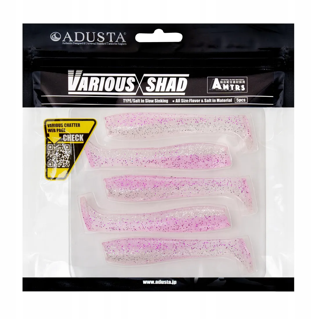 adusta-various-shad-4-10cm-101-pink-wakasagi