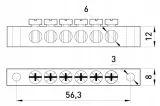 zaciski-ochronne-6-wejsc-20a-stan-nowy