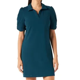 sukienka-damska-naf-naf-klasyczna-niebieska