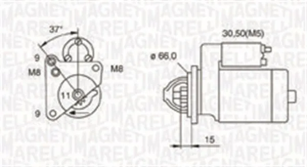 rozrusznik-citroen-magneti-marelli-063721260010-stan-nowy
