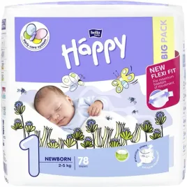 pieluszki-bella-happy-1-newborn-2-5-kg-78-szt-big-pack-flexi-fit