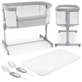 lozeczko-dzieciece-niemowlece-dostawne-3w1-wolnostojace-kolka-materac