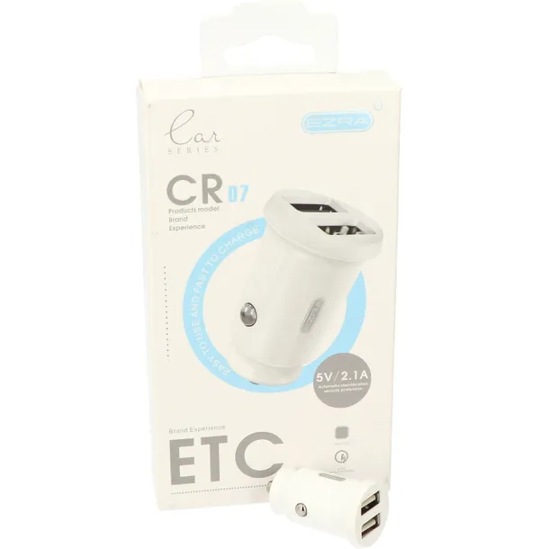 ladowarka-samochodowa-ezra-cr07-2xusb-2-1a-waga-z-opakowaniem-0-1-kg-stan-nowy