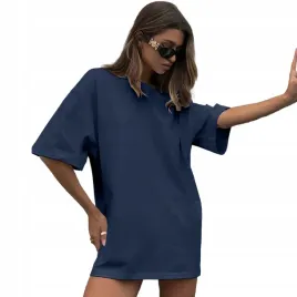 koszulka-damska-oversize-dluga-t-shirt-granatowa-tunika-mini-sukienka-xl