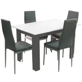 zestaw-stol-120x80-blat-bialy-nogi-szare-4-szare-krzesla-nicea