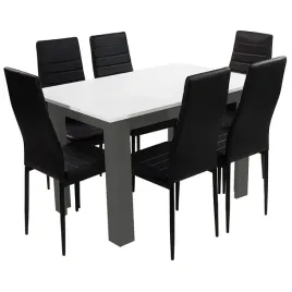 zestaw-stol-120x80-blat-bialy-nogi-szare-6-czarnych-krzesel-nicea