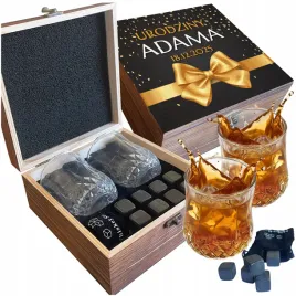 pudelko-zestaw-kamieni-do-whisky-szklanki-prezent-18-urodziny-osiemnastke