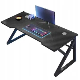 biurko-gamingowe-komputerowe-czarne-carbon-nowoczesne-dla-gracza-120-cm