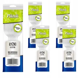 piknik-widelce-przezroczyste-piknikowe-wielokrotnego-uzytku-sztucce-x5