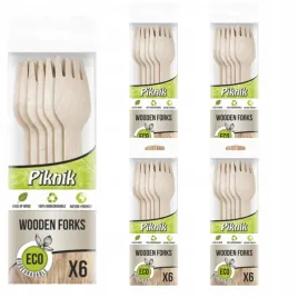 piknik-widelce-drewniane-eko-grill-urodziny-ekologiczne-opakowanie-x5