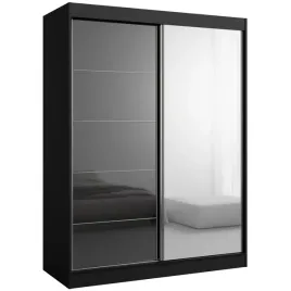 szafa-przesuwna-z-lustrem-como-2d1l-150-czarna-lacobel