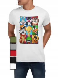 koszulka-t-shirt-meska-z-nadrukiem-bohaterowie-looney-tunes-l