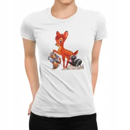 koszulka-damska-z-nadrukiem-prezent-dla-niej-prezent-sarenka-bambi-rozn-xxl