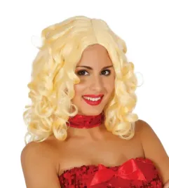 peruka-krotka-blond-loki-4995bz