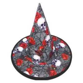 kapelusz-czarownicy-w-czaszki-cc260-i-roze-wiedzma-halloween-andrzejki